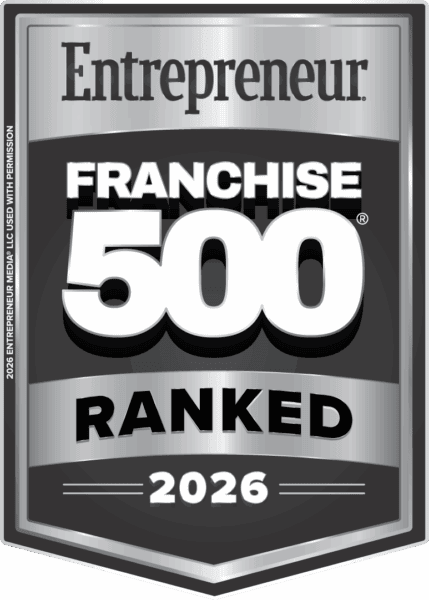 Entrepreneur Magazine Ranked top 500 Franchise for 2026